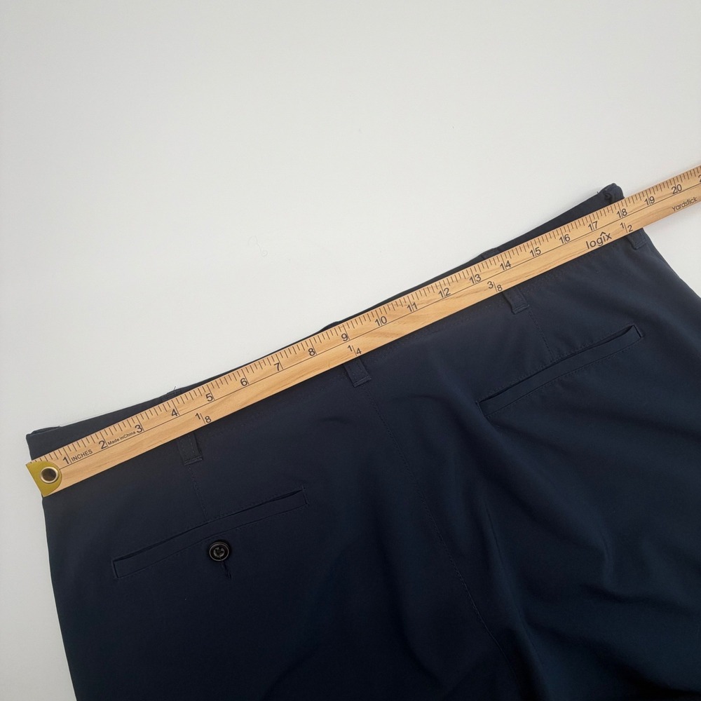 Ben‎ Hogan Mens Performance Golf Pants Navy Blue Flat Front Straight Leg 36x29 - Picture 4 of 7